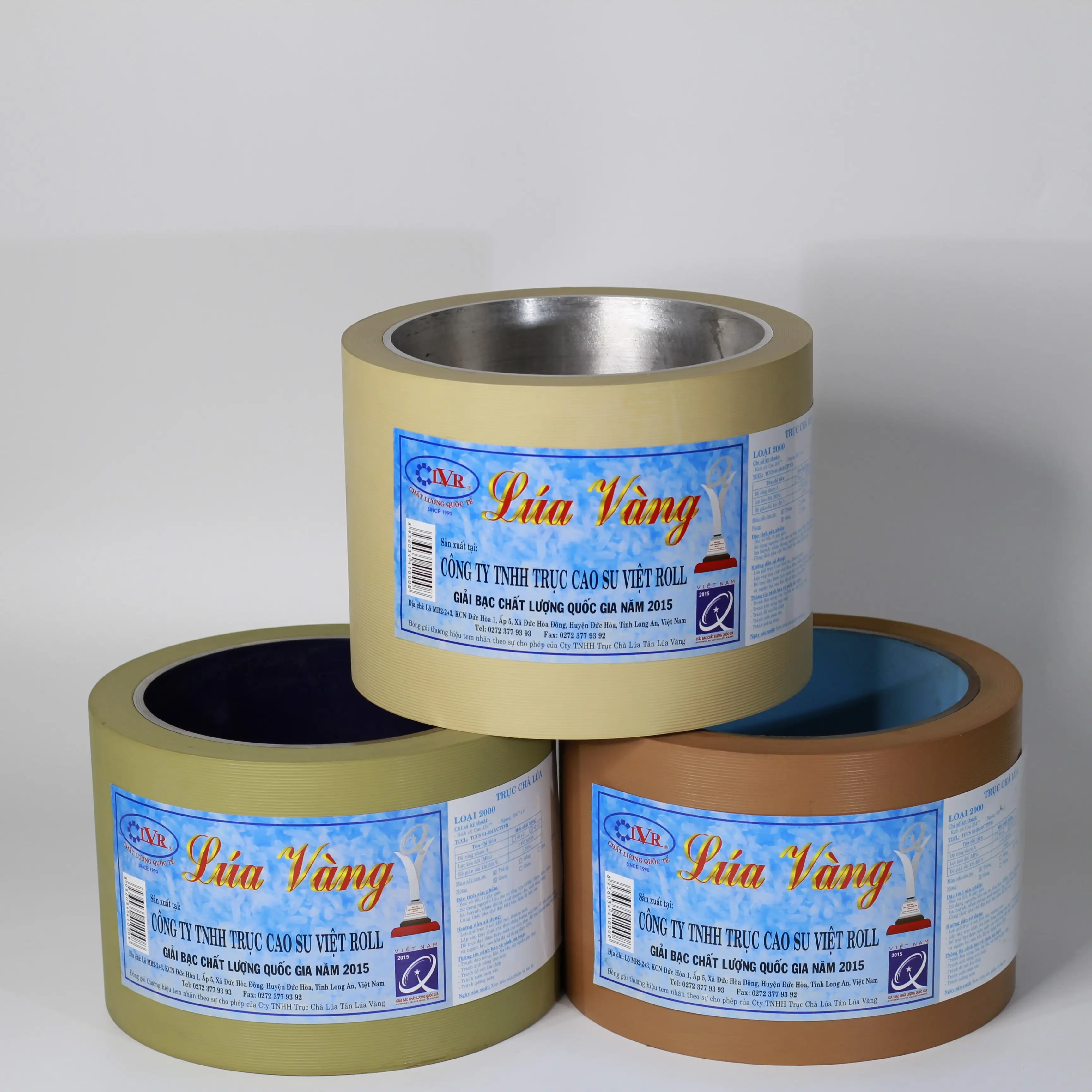 Rice huller rubber roller