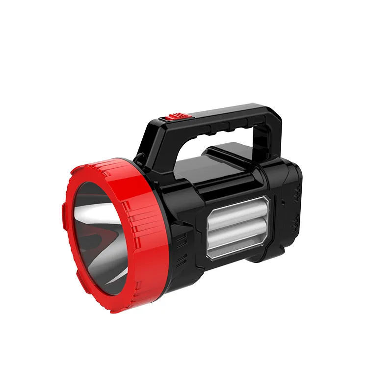 led torch light rechargeable power flashlight camping lantern portable search light flashlights