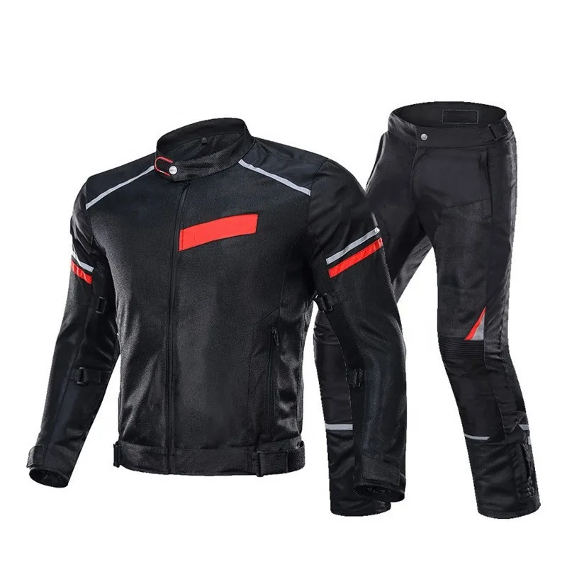Hot Sale Summer Motorcycle 100 % Polyester Clothing motorcycle suit Breathable High Quality Cordura suit
