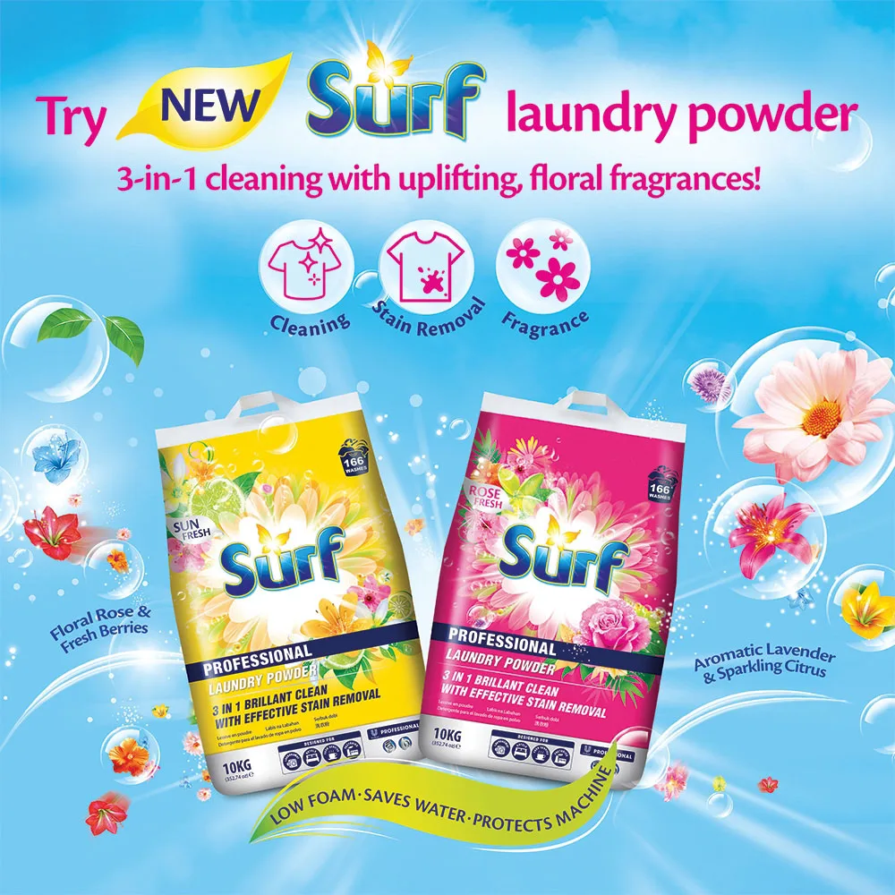 Wholesale Surf Pro Laundry Detergent Sun Fresh 5KG