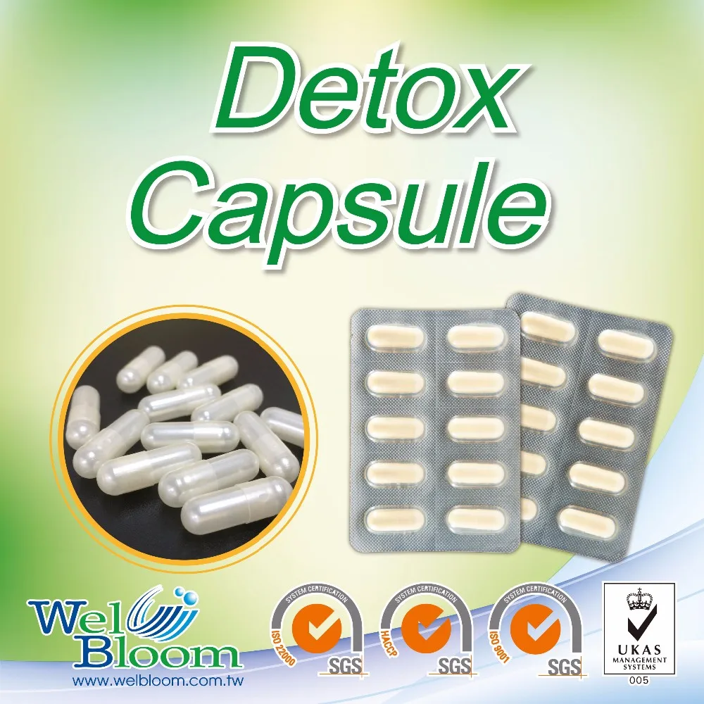 Metabolism-boosting and slimming detox pills weight loss support supplement