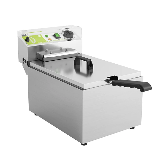 Professional kitchen 15L friteuse professionnelle electrique commercial oil deep fryer