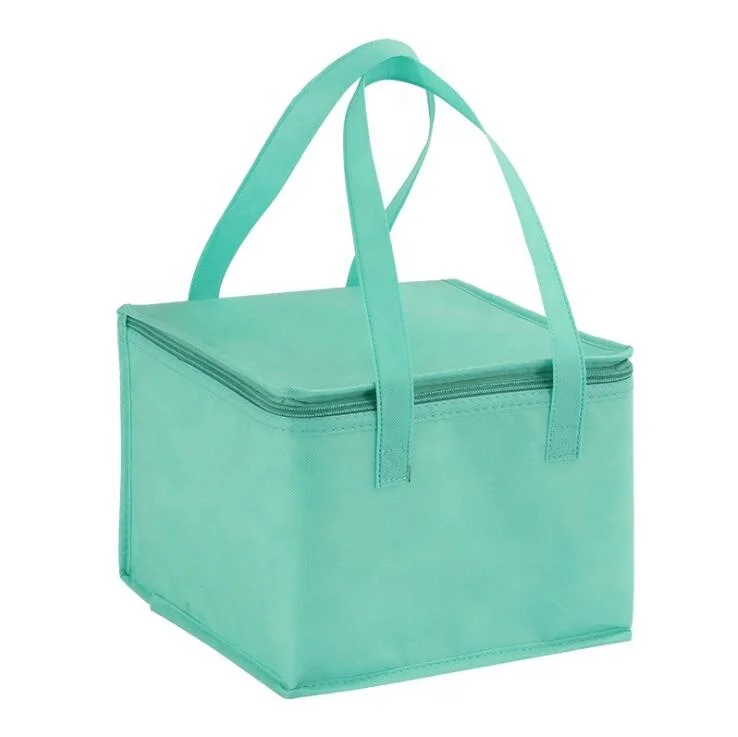 Vietnam Custom Logo Aluminium Foil Foldable Insulated Non Woven Cooler Bag