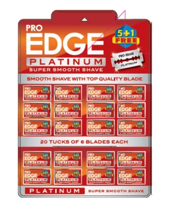  RK безопасная бритвенная лезвие с двойным краем из нержавеющей стали хромированный супер-Champ