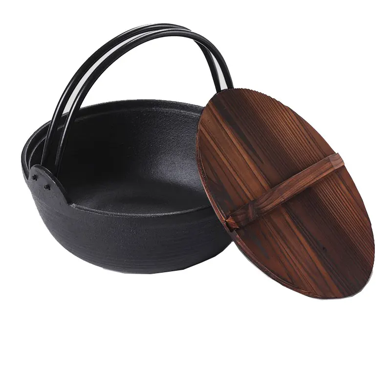 Лидер продаж, чугунная духовка в японском стиле sukiyaki pan