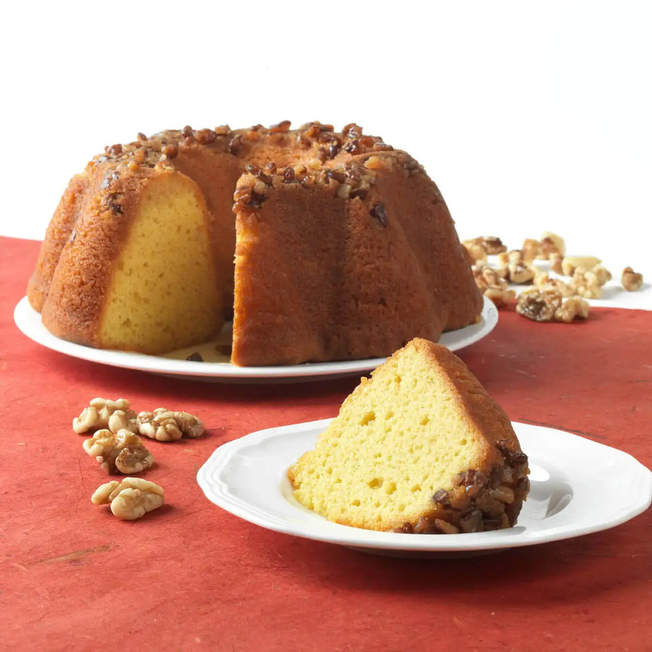 
TORTUGA Caribbean ORIGINAL Rum Cake with WALNUTS - 16 oz Rum Cake - The Perfect Premium Gourmet Gift for Gift Baskets Giveaways 