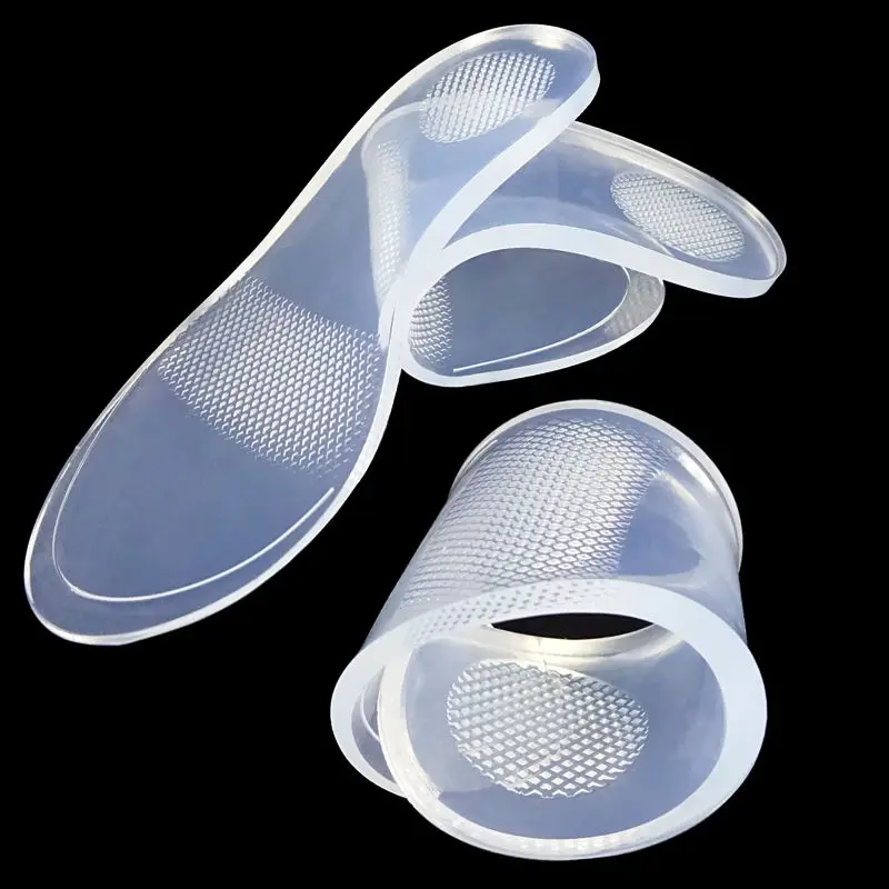 Full length foot gel insole Relieve Plantar Fasciitis Pain Release Heel Bone Spur Calluses Corns Medical Grade Silicone Insole