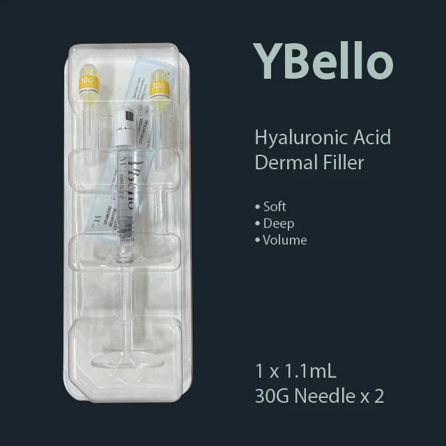 YBello Filler Hyaluronic Acid HA Dermal Filler Facial Filler for Forehead Nose Lips Chin Face anti-wrinkle made in Korea
