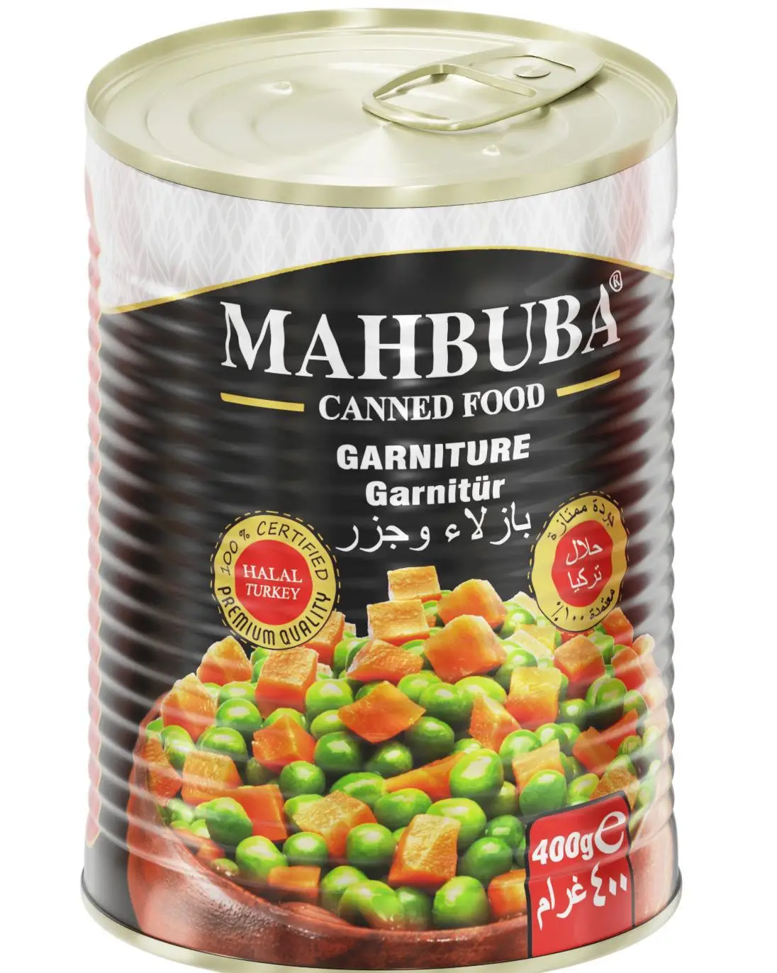 Canned Garniture Mixed Vegetables in Tin 400 g