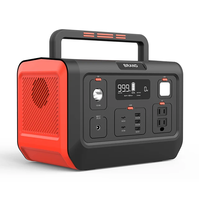  OEM Mini 300w generator portable power station 220v AC output lithium charging solar staion for camping