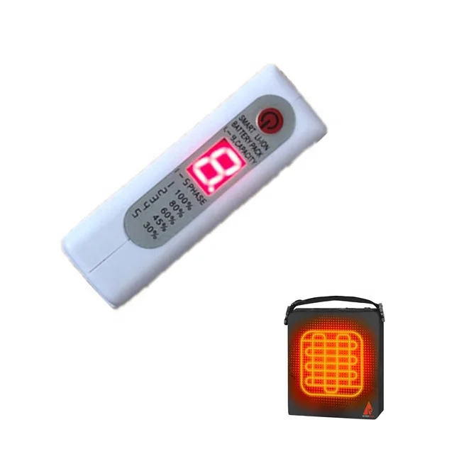 
FCY 7.4 Volt Lithium-Ion Battery Pack for Heated Apparel 4.4Ah with Charger 