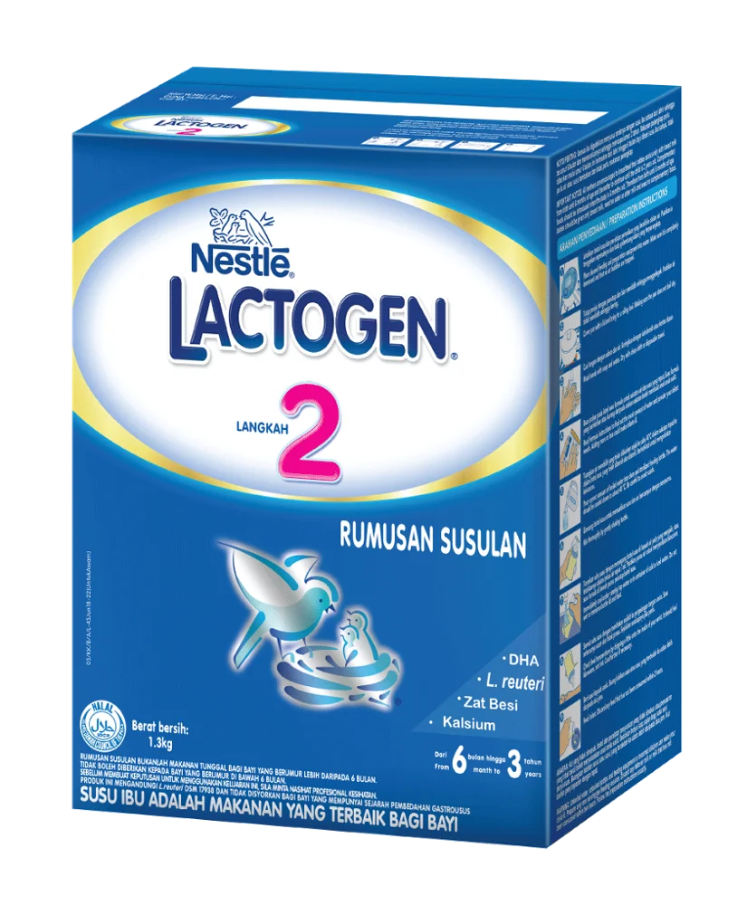 
Lactogen 2 (6-36 Months) 1.3Kg 
