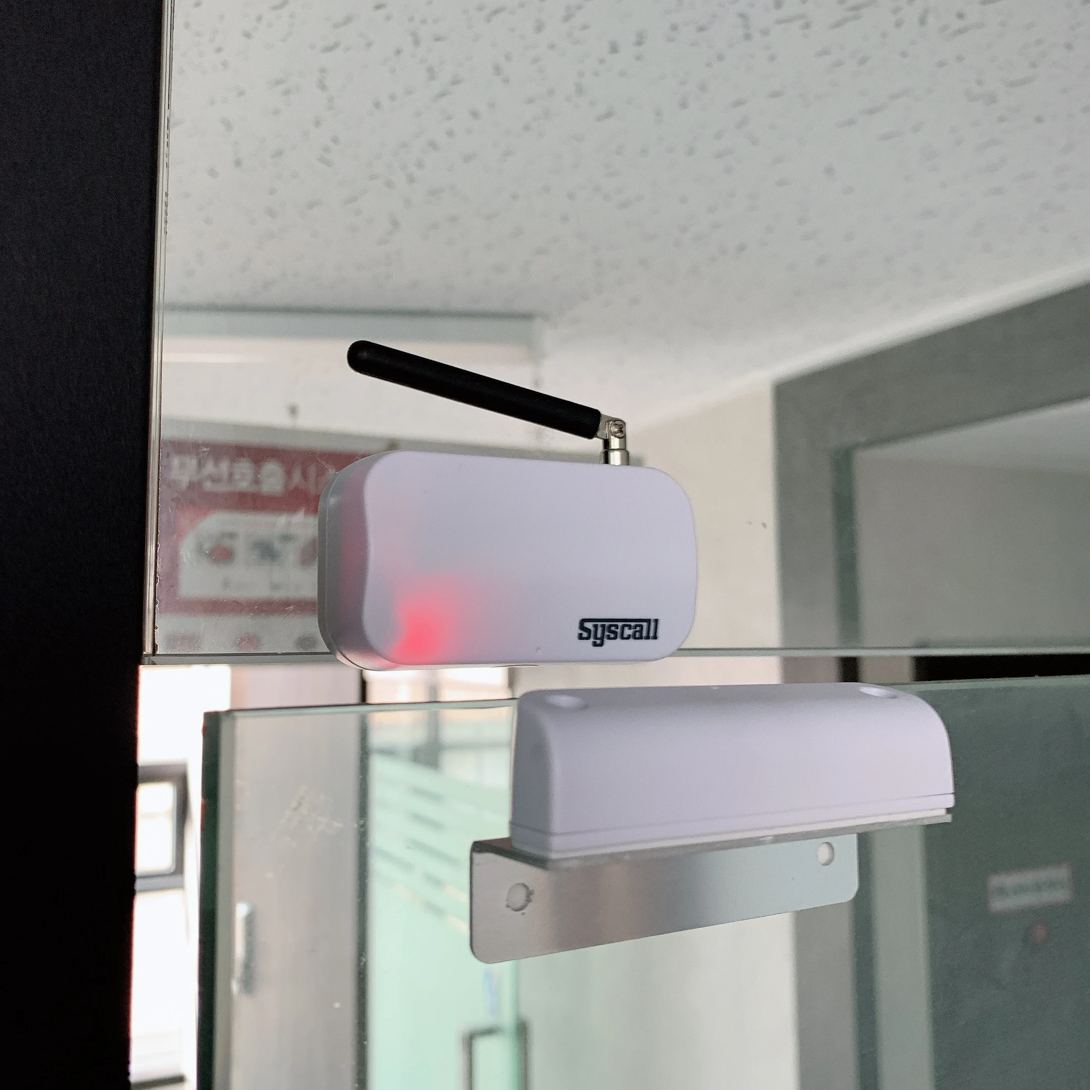 
(SDS-200) Home security wireless door contact sensor, wireless alarm system. magnetic contact alarm door 