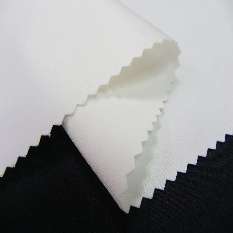 LCL325 Taiwan 97.5% Polyester 2.5% Spandex Two Way Stretch Heavy Satin Wedding Gown Fabric