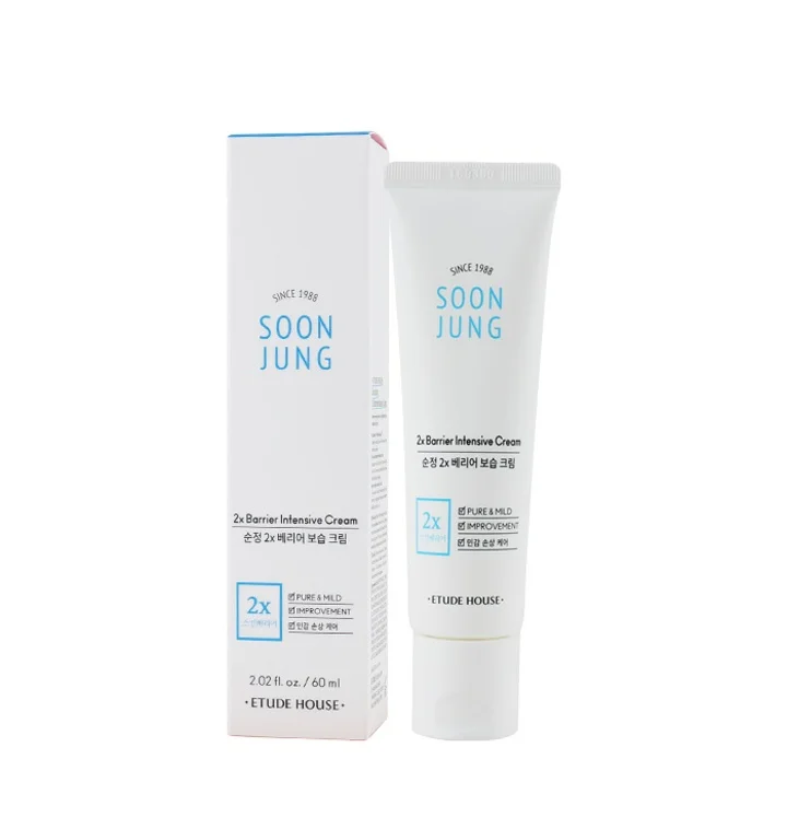 [etude house] soon jung 2X barrier intensive cream 60ml _ korean cosmetics
