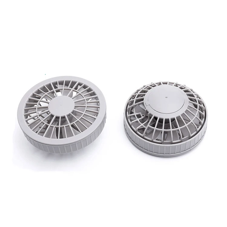 7.4v air cooling fan with 5200mAh battery pack for clothes summer cloth fans