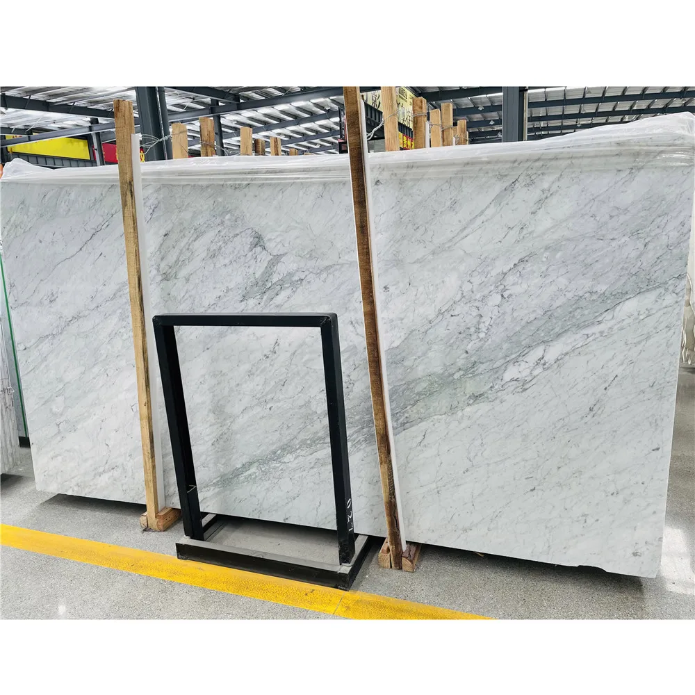 White Marble Slabs Wall Tile Natural Marble Flooring Tile Background Slab Polished Surface