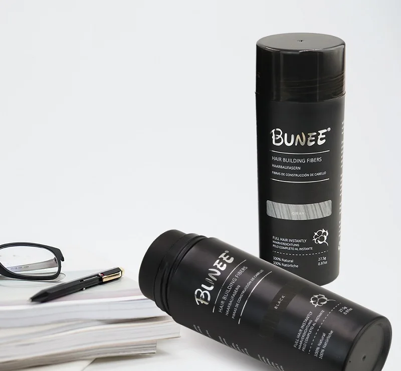 
2020 NEW Organic Natural Cotton instant hair growth hair building fiber Factory 