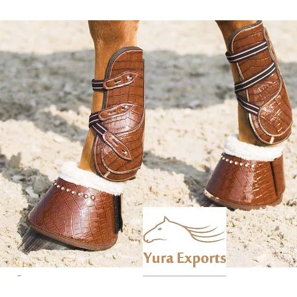 WHOLESALE MANUFACTURER HORSE LEATHER TENDON BOOTS