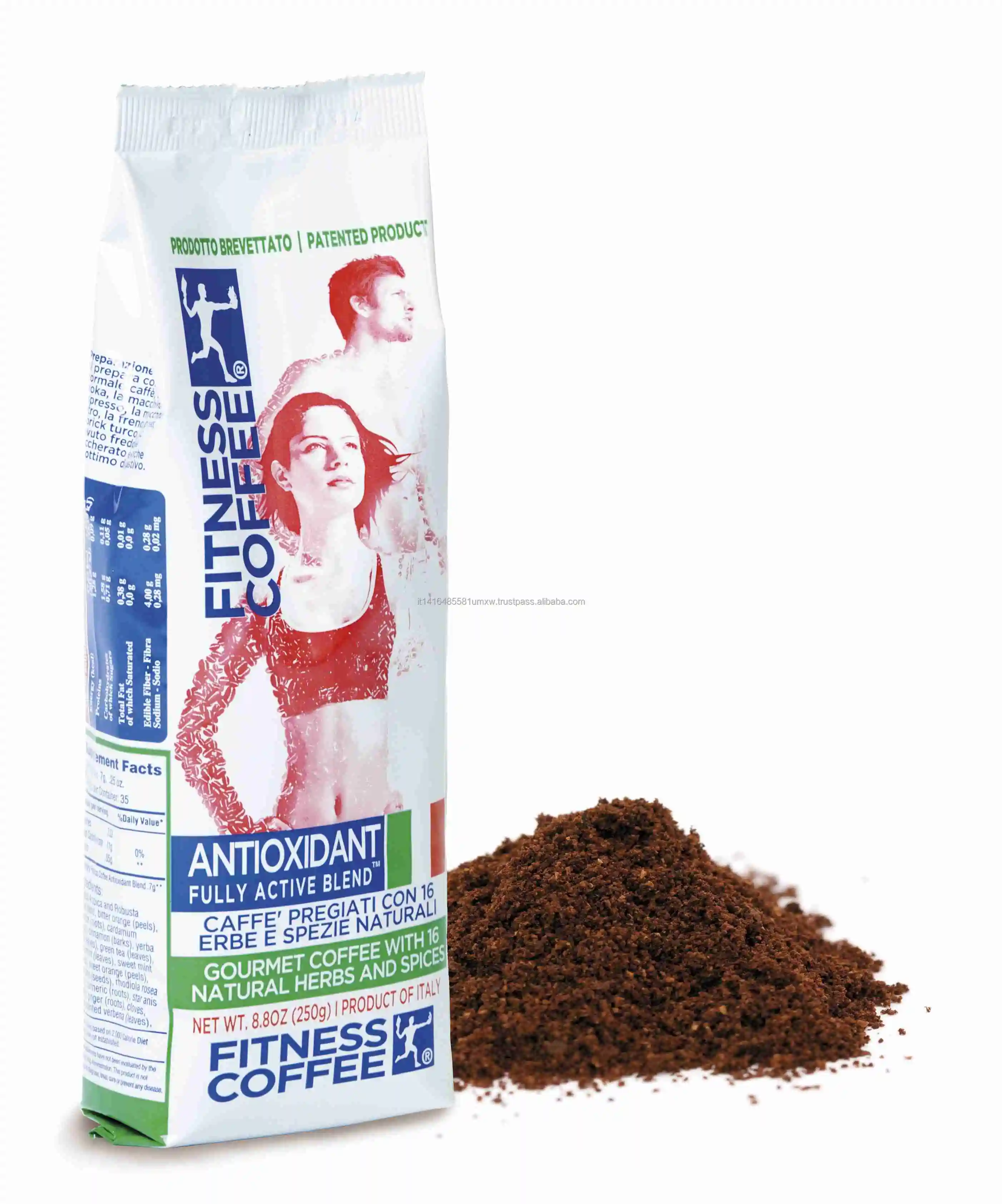 
Fitness coffee antioxidant, ground coffee 250 g with antioxidant, slimming herbs and spices 