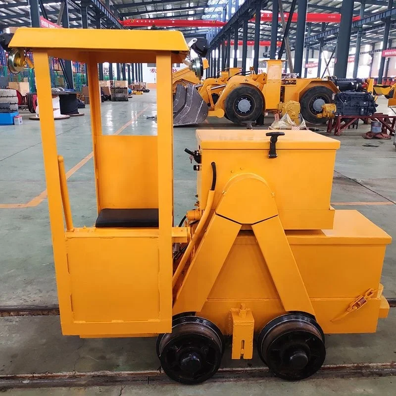 Underground Mine Battery Locomotive for Mines / Mine Locomotive Underground Mining Trolley / Electric Locomotive Mine