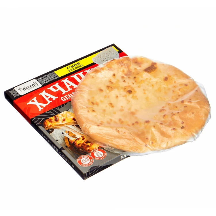Wholesale food frozen Khachapuri ready for use in a heated form lot of suluguni cheese, frozen products