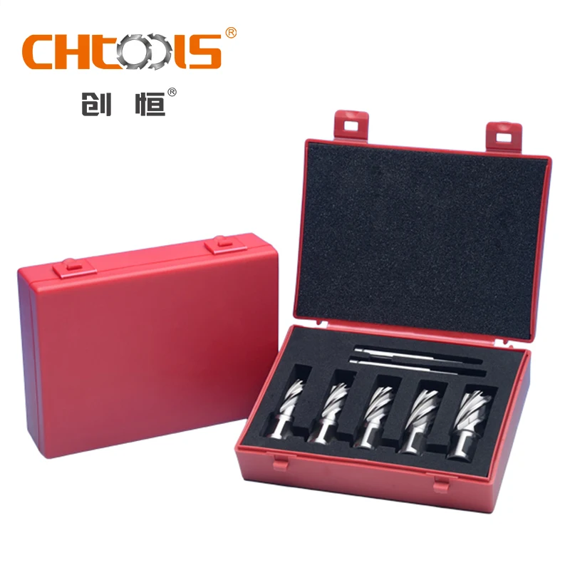 Высокоскоростной стальной резак CHTOOLS набор резаков для отверстий с хвостовиком weldon