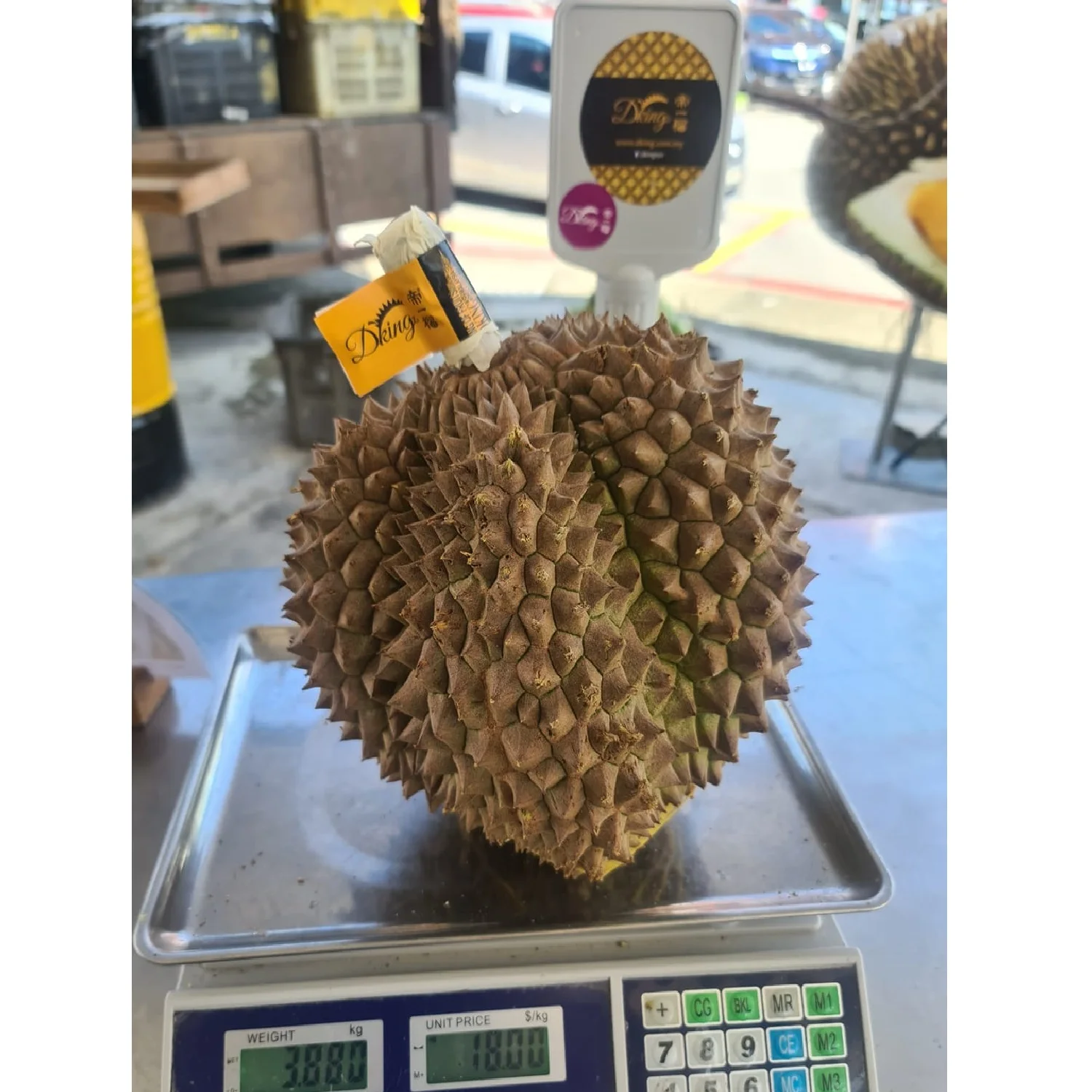 Malaysia Manufacture Good Price Wholesale Fresh Durian Musang King Durian Whole Fruit Frozen Top Quality