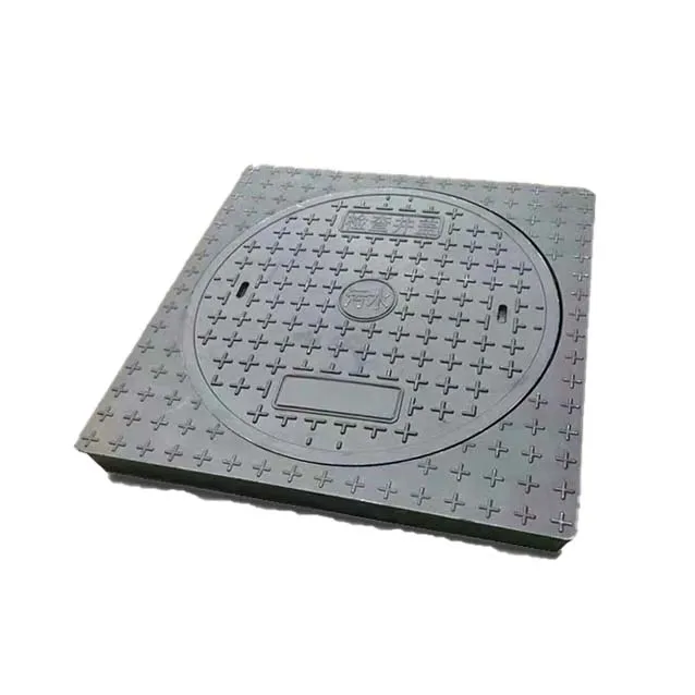 Customizable fiberglass manhole cover MH-H18 model gully grates application anti skidding From EE-Wood Singapore