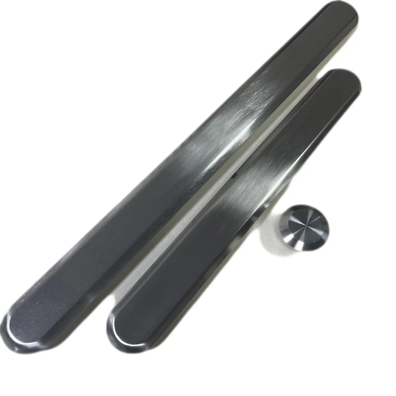 Гладкая тактильная полоса из нержавеющей стали материал для украшения тротуара аэропорта школы метро SS316 или SS304