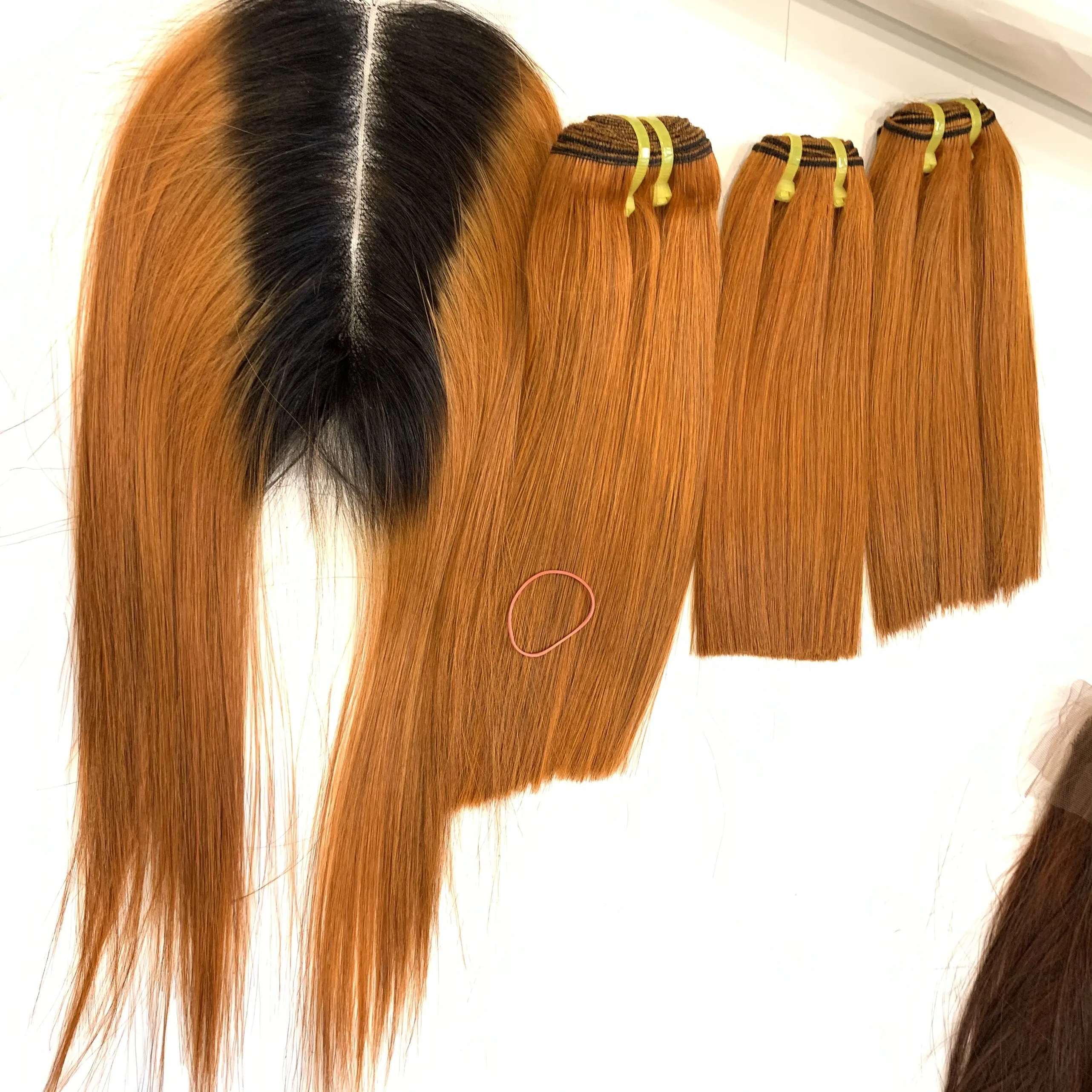 Hair Wig Long Straight Bone Straight Human Hair Bundles Best quality Livihair Vietnam silky hair natural color Vietnam