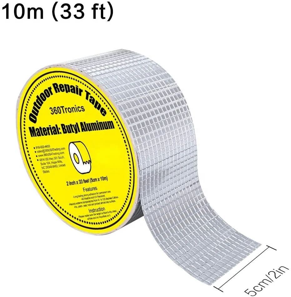 Водонепроницаемая алюминиевая Бутилкаучуковая лента уличная герметичная бутиловая уплотнительная лента герметичная лента