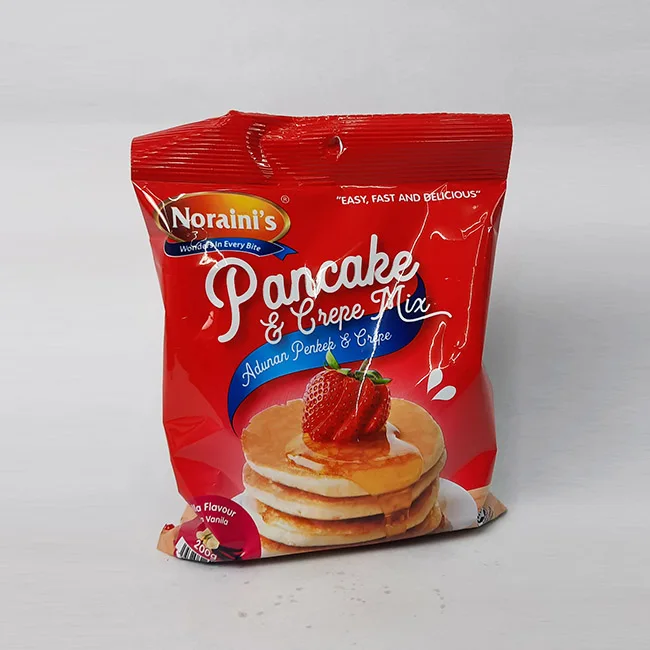 Best Price Simple Baking Pancake and Crepe Mix Vanilla Flavor Flour Instant Premix Flour 200g Just Mix and Ready To Bake