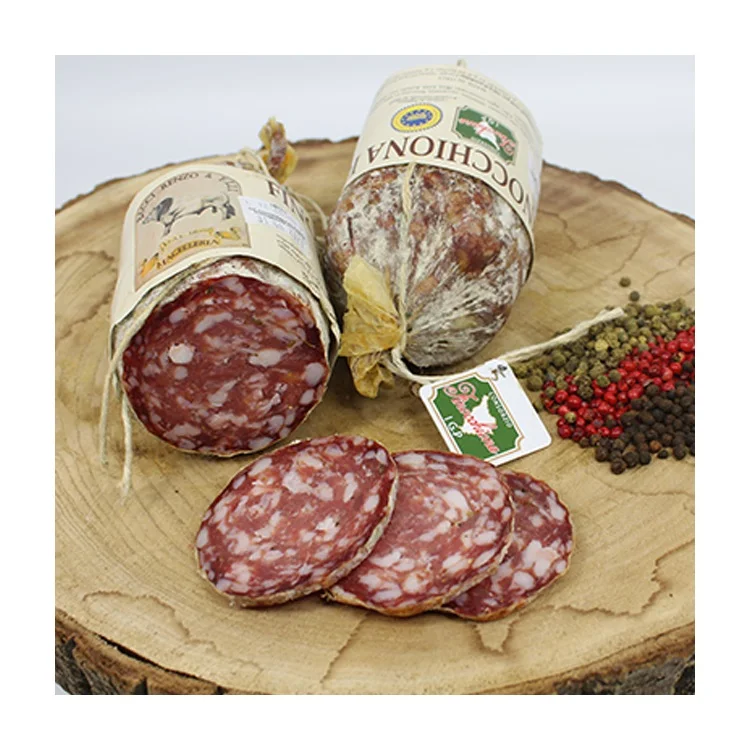 Еда и напитки, маклеерия Бакки, типика, Тоскана, финджогона, ПГИ, свиное мясо, салями с семян фенхеля