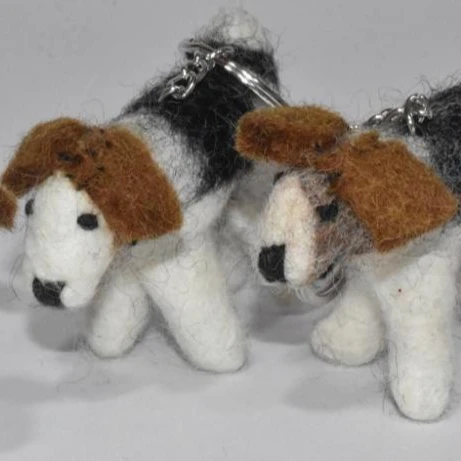 Organic Woolen Key Ring Dogs Fairly Made Latest Key Ring Decoration Nepal New Organic Woolen Key Ring Dogs Fairly Made Latest