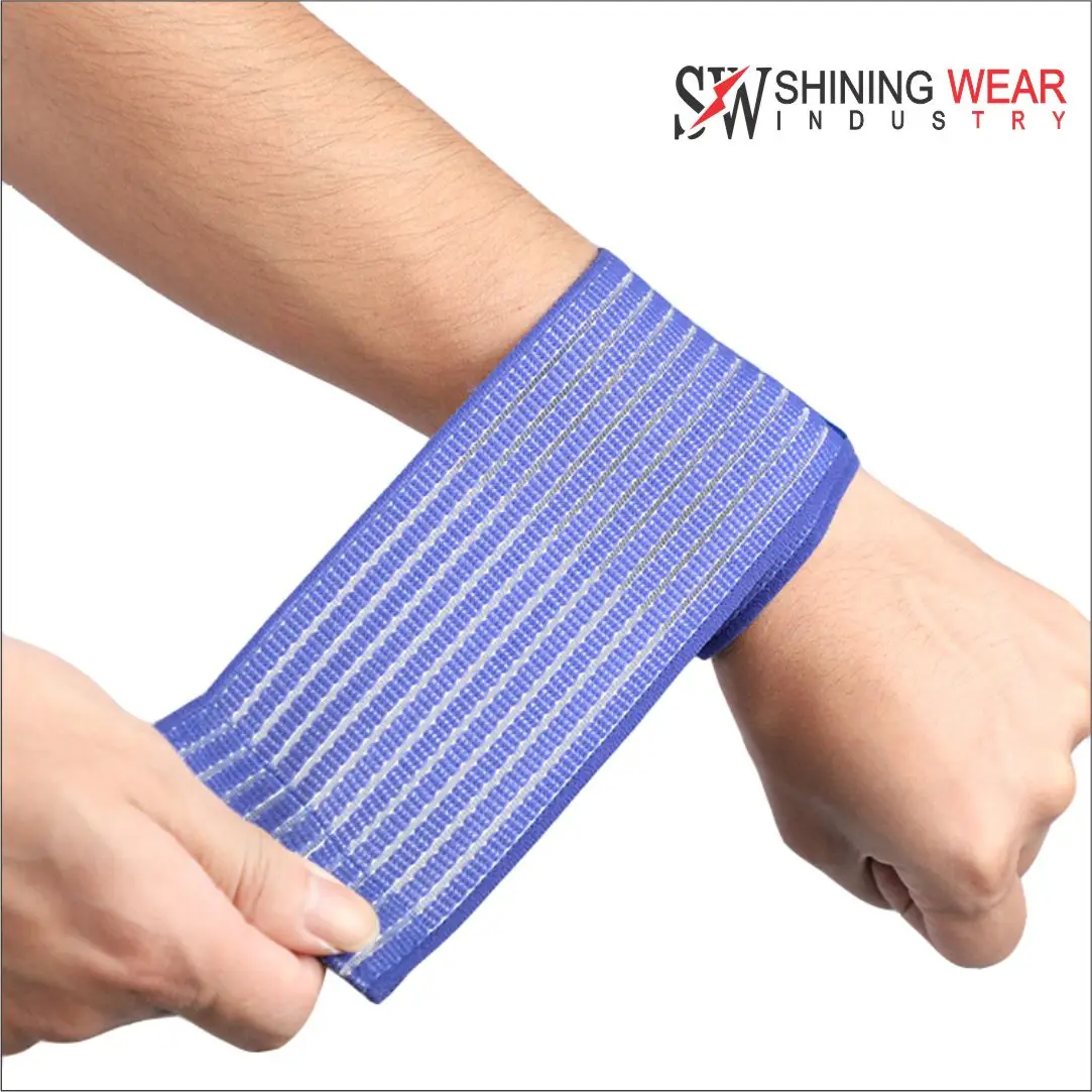 
High quality cotton nylon custom printed elastic Hand wraps pro boxing gym bandage 180 inches support wrist grip 