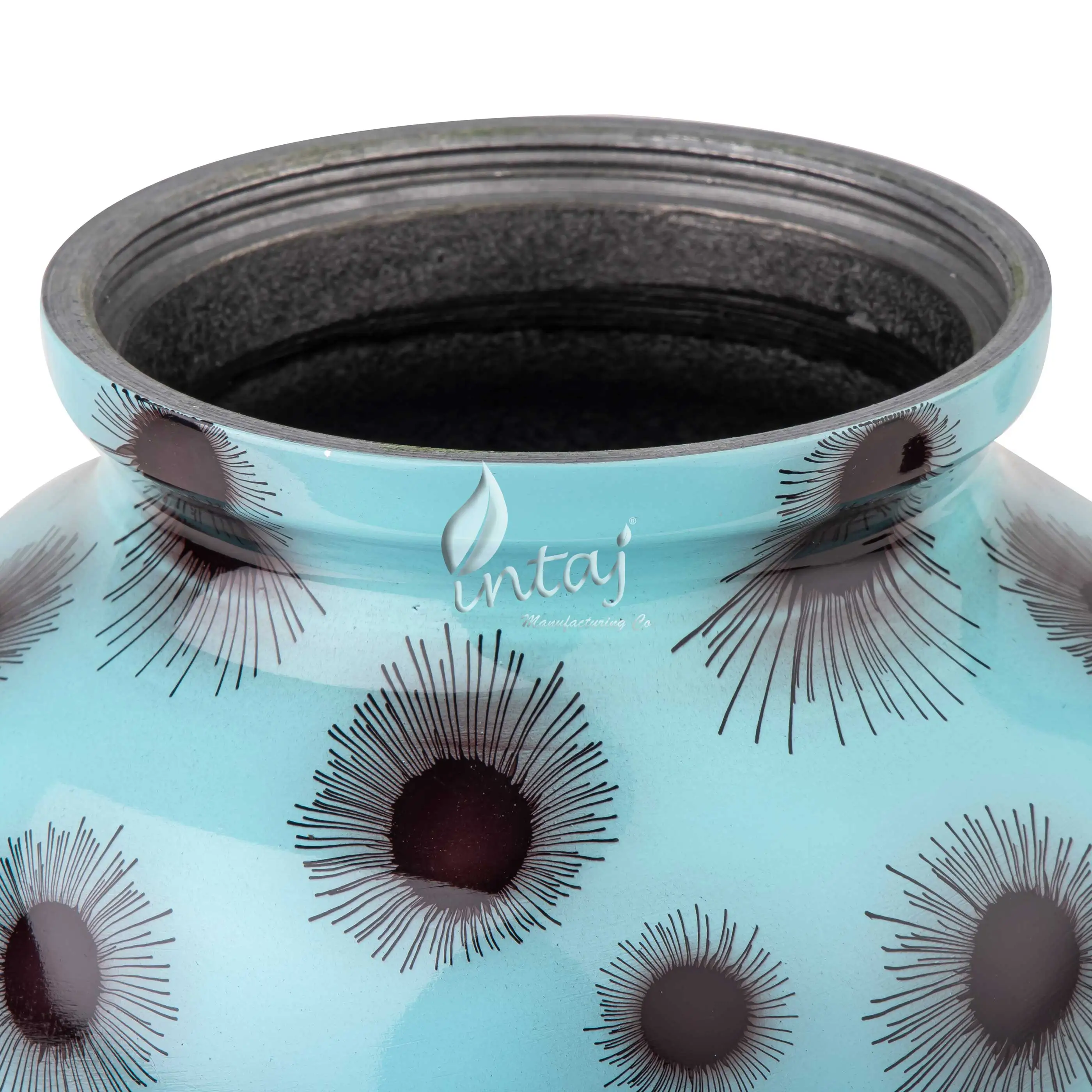 Floral print  Cremation Urns for Human Ashes - Adult Large Funeral Urns Handcrafted - STAR INDIA CRAFT