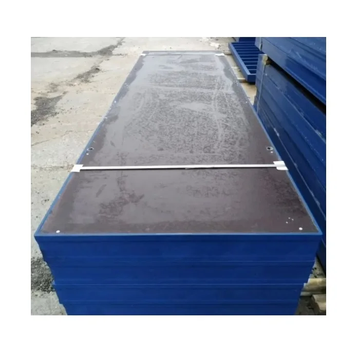 Formwork panel linear steel shields for wall formwork