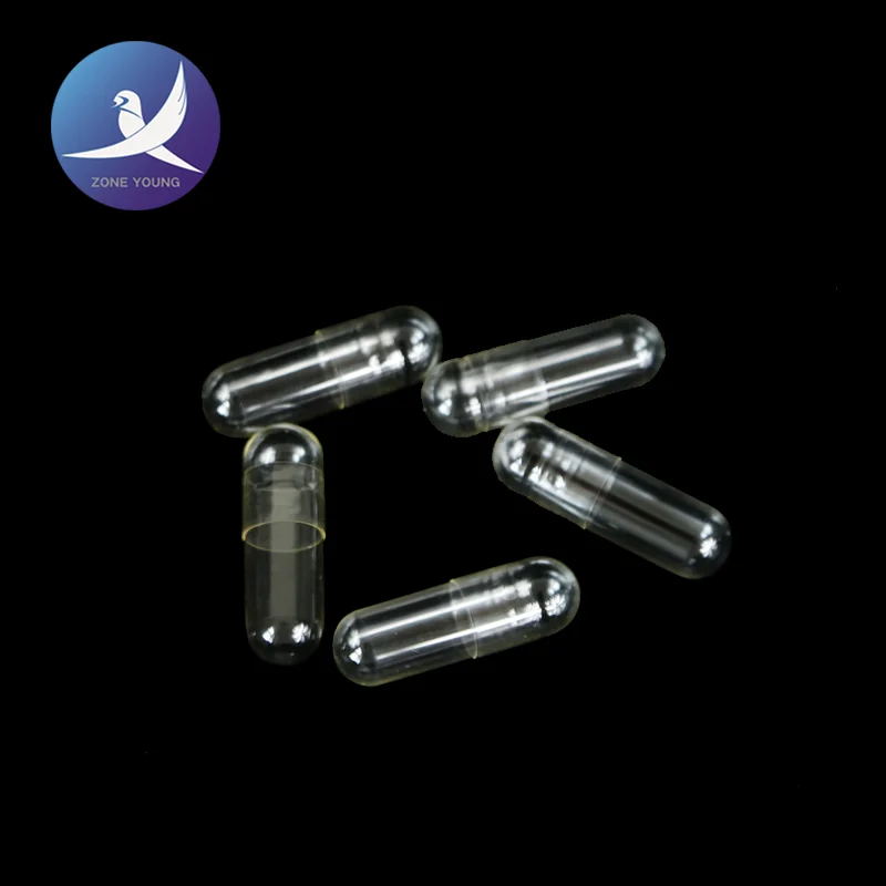 
pharmaceutical clear 00# hard empty gelatin capsules 