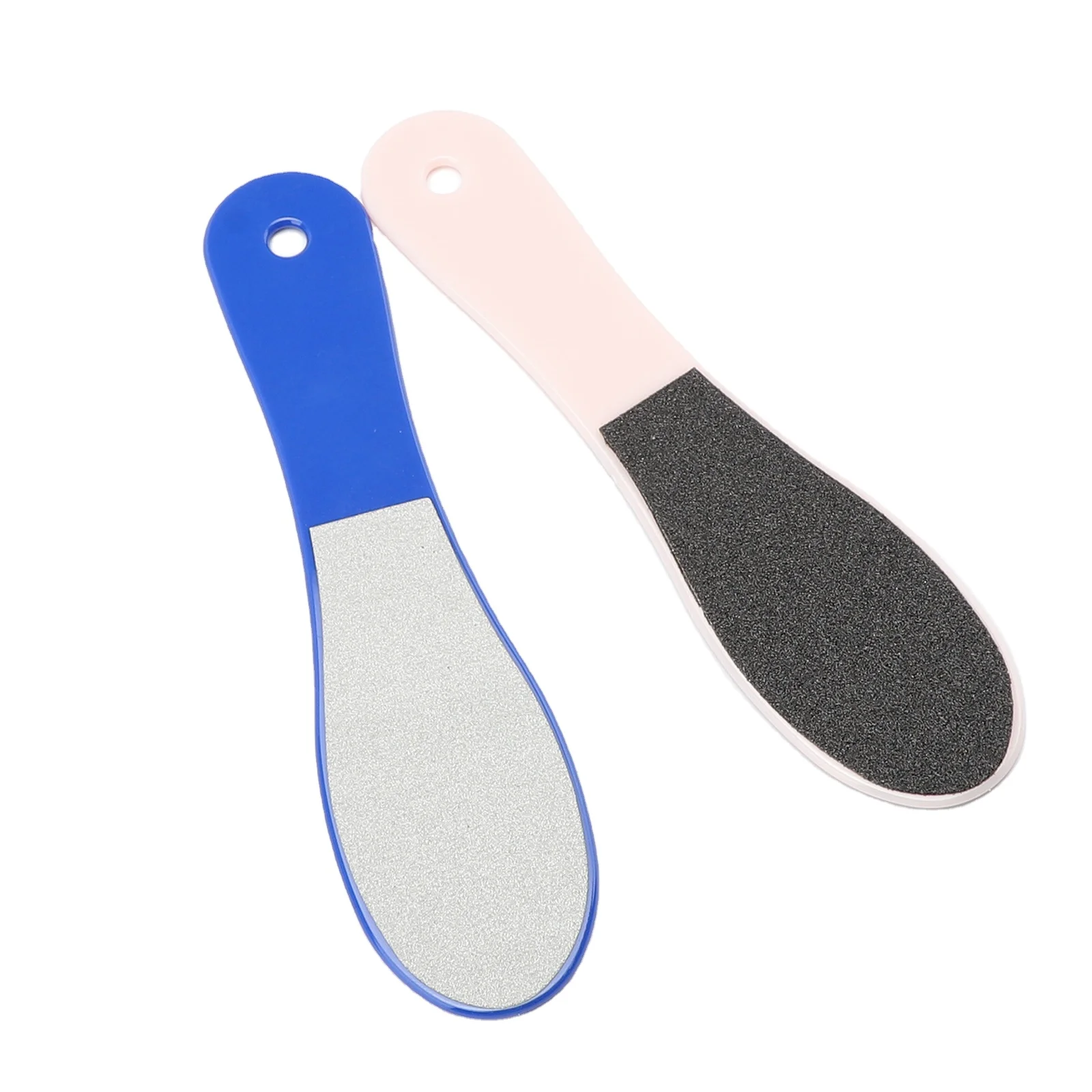 Professional Plastic Handle Foot File Dual Sided Hard Dead Skin Callus Remover Pedicure Rasp