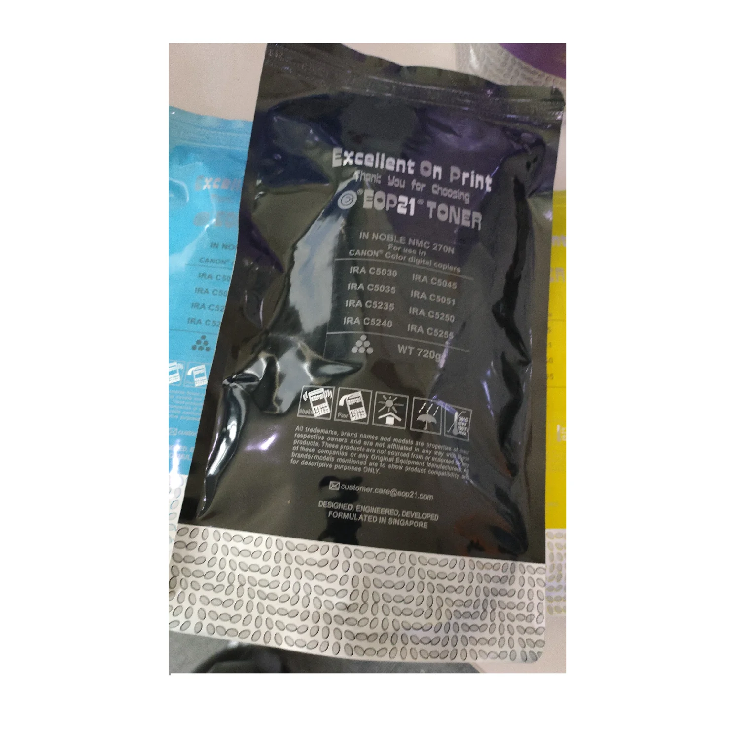 Singapore EOP21 Toner Compatible Good Quality Refill 500g Colored Toner Powder For XERO X WorkCentre 5945/5955