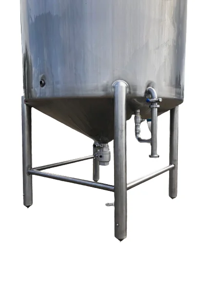 Milk Cooling Jacketed Conical Stainless Steel Storage Tank High Quality Reasonable Price 4500 Liter