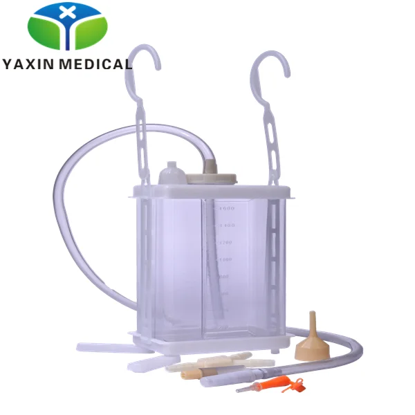 China Disposable 2 chambers pleural chest drainage underwater-seal-drainage-system thoracic bottle