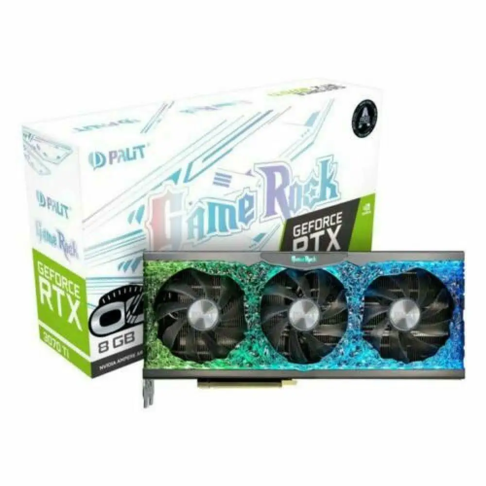 NON-LHR Nvidia Palit GeForce RTX 3090 GameRock 24GB OC GPU NED3090H19SB-1021G видеокарта | 3080 3070