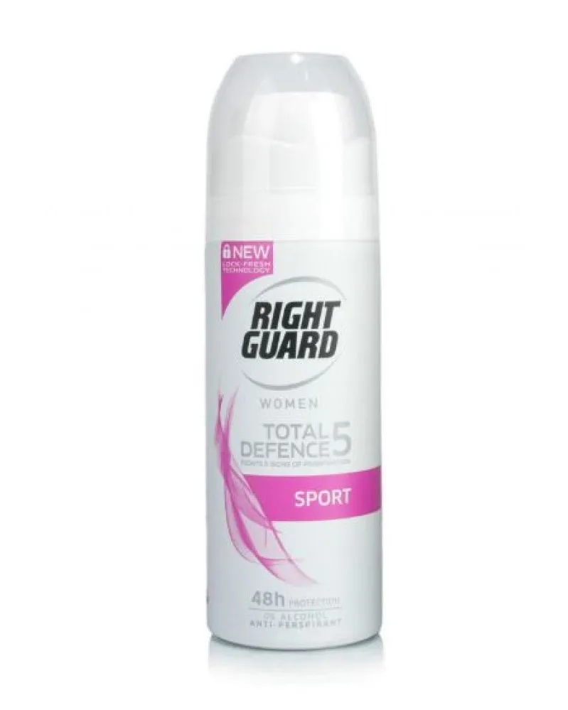 
Right Choice For Men/Women / Right Guard Invisible Aerosol Total Defence 5 Deodorant 150 ML 