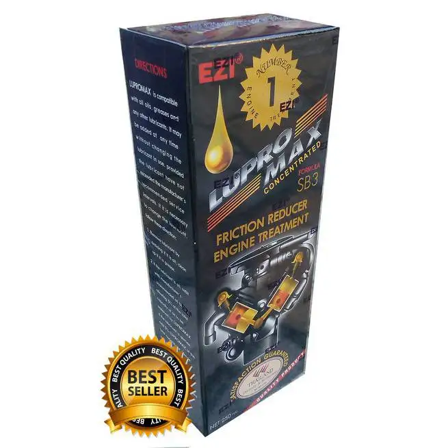 LUPRO MAX High Performance Engine Oil Genuine Bottle Lubricant Diesel Engine Oil Size 250 ml From Thailand
