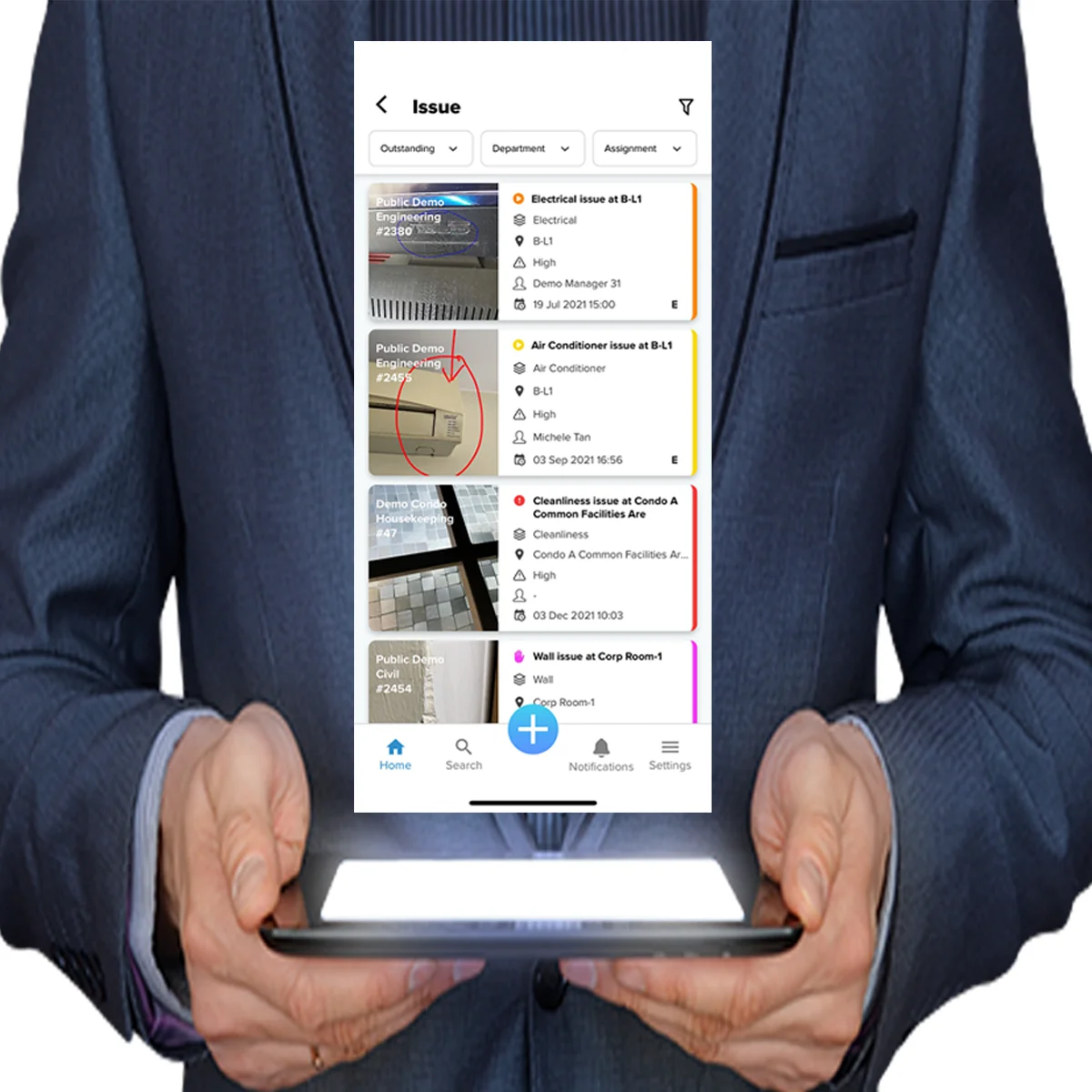 Digitalized Facility Incident Issue Management Software Fast Efficient Smart Operation Solution Retail Stores Management System
