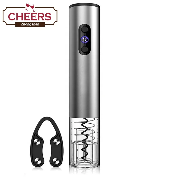 Manufacturer Bfull Cordless Electric Wine Bottle Opener Set, Air Pressure Corkscrew, Vacuum Stoppers, Foil Cutter and Pourer