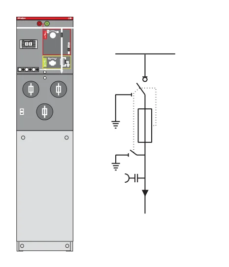 Цифровой 11 ~ 40 5 кв RMU кольцевой основной блок (RMU) SF6 газоизолированный распределительный механизм