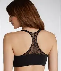 OEM Women Fashion Fitness Gathered Bra Yoga Sports street wear plain gym wear casual sports Bra With Custom LOGO